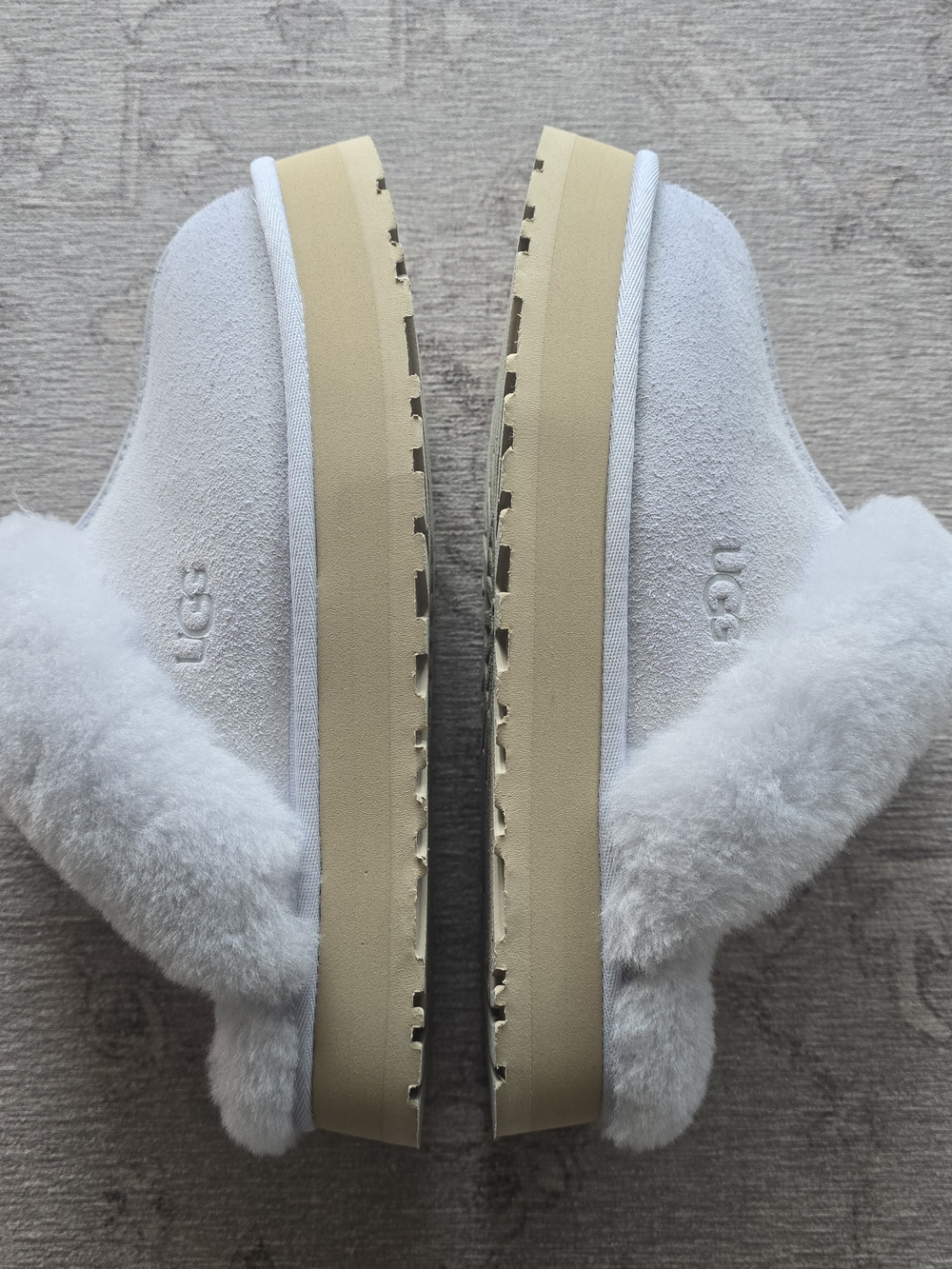 UGG Women's Disquette Platform Slipper Misty Wisteria Size 9